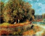 Chestnut Tree in Bloom by Pierre-Auguste Renoir