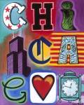 Chicago Flag by Carla Bank