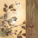Chickadee Square I by Barbara Mock
