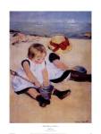 Children Playing On The Beach by Mary Cassatt