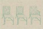 Chinese Chippendale Chairs I by Vision Studios