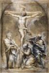 Christ on the Cross with the Virgin Mary by Pietro da Cortona