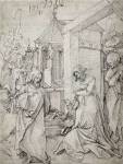 Christ Taking Leave of His Mother by Hans Schaufelein