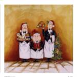 Christmas Waiters by Tracy Flickinger