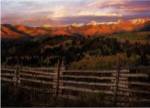 Cimmaron Range Sunset by Kathleen Norris Cook