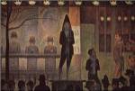 Circus Sideshow by Georges Seurat