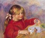 Claude Renoir by Pierre-Auguste Renoir