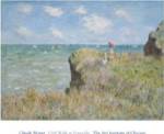 Cliff Walk at Pourville, c.1882 by Claude Monet