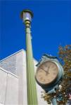 Clock on Atlantic Avenue, Atlantic City, New Jersey, USA