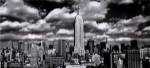 Clouds Over Manhattan by Henri Silberman