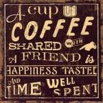 Coffee Quote I by Pela Studio