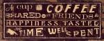 Coffee Quote III by Pela Studio