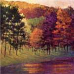 Colors at the Lake by Ken Elliott