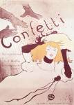 Confetti, 1893 by Henri De Toulouse-Lautrec