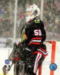 Corey Crawford 2014 NHL Stadium Series Action