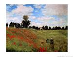 Corn Poppies by Claude Monet