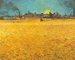 Cornfields Near Arles by Vincent van Gogh