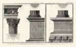 Cornice Tempio di Vesta by Francesco Piranesi