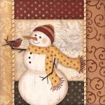 Country Snowman IV by Jennifer Pugh
