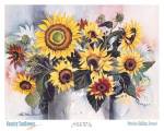 Country Sunflowers by Patricia Shilling-Stewart