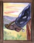 Cowboy Boot by Serena Bowman