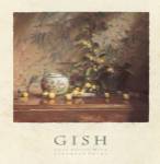Crab Apples with Japanese Print by Del Gish