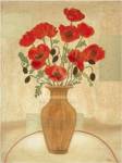 Crimson Poppies by Beverly Jean