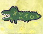 Croc -mini by Liz Clay