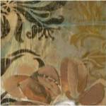 Cropped Floral Abstraction II by Jennifer Goldberger