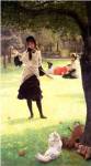 Croquet by James Jacques Tissot