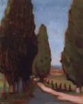 Cypress Trees I by Donna Harkins