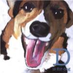 D is for Dog-Mini by Angela Moulton