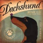 Dachshund Wine by Stephen Fowler