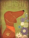 Dachsund Flower Market by Stephen Fowler