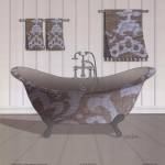 Damask Tub I by Diane Stimson
