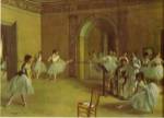 Dance Foyer at the Opera by Edgar Degas