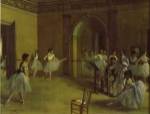 Dance Foyer at the Opera by Edgar Degas