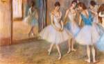 Dance Greenroom by Edgar Degas