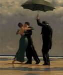 Dancer in Emerald by Jack Vettriano