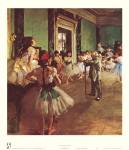 Dancing Class by Edgar Degas