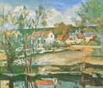 Dans la Vallee de L'Oise by Paul Cezanne