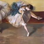 Danseuse Au Repos by Edgar Degas