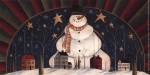 David Harden - Snowman Arch Size 7x3.5 by David Harden