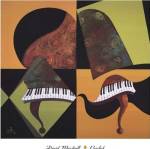 David Marshall - Puzzled Size 34x36 by David Marshall