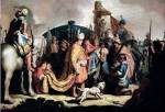 David Offering the Head of Goliath to King Saul by Harmensz Van Rijn Rembrandt