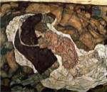 Death and the Maiden by Egon Schiele