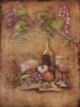 Deborah Florence - Bordeaux Blanc Size 36.5x27 by Deborah Florence