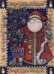 Debra Jordan Bryan - Busy Little Christmas Size 5x7 by Debra Jordan Bryan