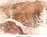 Deer In The Mist by Jeff Friesen