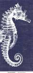 Denim Washed Seahorse by Suzanne Nicoll